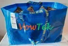 6 NEW LARGE IKEA FRAKTA REUSABLE TOTE FOR SHOPPING LAUNDRY GROCERY STORAGE BAG