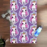 Cute Unicorn Yoga Mat