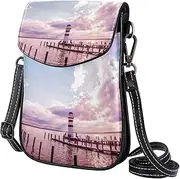 [FVQL] Crossbody Bag for Women, Purse, Messenger Bag, Shoulder Bag, Lighthouse Pattern