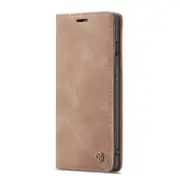 Multi-functional Retro Frosted Horizontal Flip Leather Case with Card Slot & Holder & Wallet For OnePlus 7(Brown)