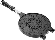 Pancake Pan Ice Maker Non Stick Waffle Baking Tool for Omelets Egg Design for Even Heating Kitchen Supply for Quick Breakfast