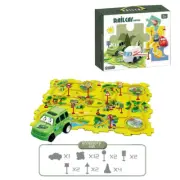New Children's Rail Car Jigsaw Puzzle Toy for girls & boys multifunctional DIY