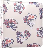Orange Japanese Cherry Blossom Cat Distinctive Photo Albums Photobooks Self Adhesive Scrap Book Photo Albums Photo Albums For 4x7