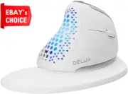 M618Sxd Wireless Ergonomic Vertical Mouse OLED 7200DPI Multi-Device