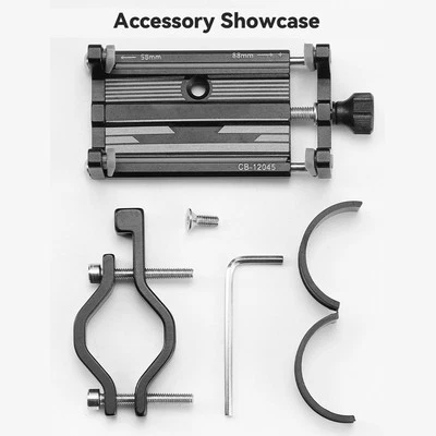 Enhanced Stability Bike Phone Holder for Smooth and Safe Riding Experience