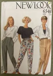 New Look 6548 Misses Pants Sewing Pattern Size 8-20 Uncut