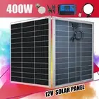 12V 400W Solar Panel Kit Mono Fixed Bifacial 400 Watt Home Battery Charger Power