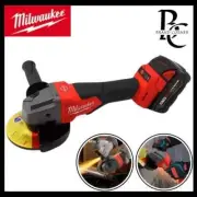 Milwaukee 18V Battery Brushless Angle Grinder 3 Gears 125mm Electric Cordles