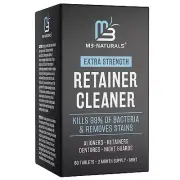 Retainer Cleanser Tablets Cleaner FSA HSA Approved Remove Odors Discoloration