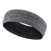 2Pcs Outdoor Sports Headband Portable Fitness Hair Bands Man Woman Wrap Brace Elastic Cycling Yoga Running Exercising Sweatband Sweatbands