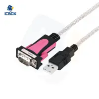 在飛比找蝦皮購物優惠-【ICBOX】 Z-TEK USB2.0轉RS232串口轉換