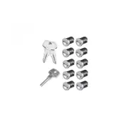 Yakima SKS Lock Cores-10Pack #8007210-Includes 10cores,2 keys plus a control key