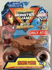 Monster Jam 2024 Mystery Mudders Series 1 Iron Man #20149477 1:64 Scale