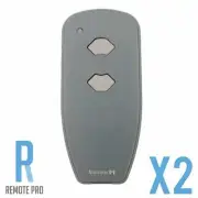 2 x Marantec Digital 382 Genuine/Original Garage/Gate Remote Control