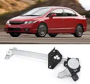 Electric Window Regulator, Rear Left Power Window Lifter Motor Easy Installation and Replacement for Civics 2006-2011 72750-SNA A01