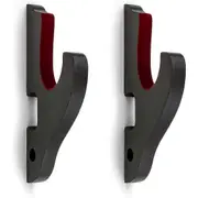 Sword Wall Mount 2/set 1-tier Padded Hook Katana Holder Adjustable Display Hanger for Samurai Sword