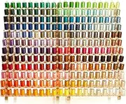 Mega Kit 260 Spools Polyester Embroidery Machine Thread