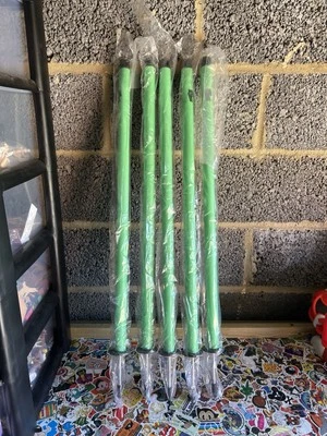Football Training Poles Set of 5 Pole Agility Speed Training Outdoor Grass Set