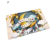 Non-slip Door Mat Decorative Anti-fraying Fadeless Washable Bathing Room Rug Home Decor