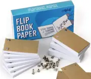 Blank Flip Book Paper With Holes 720 Sheets (1480 Pages) Flipbook Animation