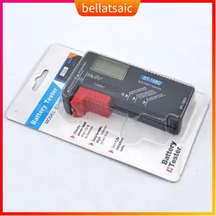 BT168D Digital LCD Battery Tester Volt Checker for 9V Button