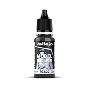 Vallejo Model Colour #145 - Cam. Black Brown - 18 ml Matt Acrylic Paint