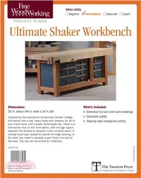 在飛比找三民網路書店優惠-Fine Woodworking's Ultimate Sh