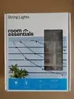 2 Sets Room Essential String Lights Indoor/Outdoor 20 Lights 16ft NIB By Target