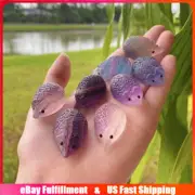 Natural Rainbow Fluorite Stone Skull Carved Hedgehog Quartz Crystal Animal Reiki