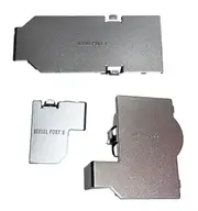 Set of Silver Genuine Nintendo Gamecube Console Port Covers (Preowned)