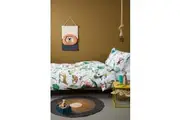 Crazy Jungle Cotton Quilt Cover Set - Single