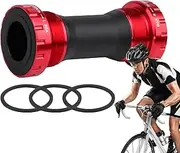 Central Axle,Central Bearing Axle | 24mm ID Threaded Bottom Bracket Off-Road Supplies For Mountain/Road Bikes For BB52 Specifications