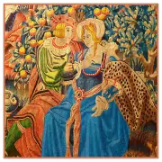 Medieval Prodigal Son Returns detail Counted Cross Stitch Pattern Chart Pattern