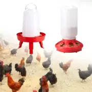 Chicken Feeder Waterer Water Container Quail Feeder for