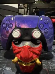 Custom Sony PlayStation 5 Dualsense Wireless Controller PS5 - Galaxy Vybez