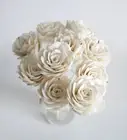 10 Damask Rose Sola Flower Reed Diffuser for Home Fragrance by Plawanature