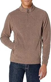 [Amazon Essentials] Men's Quarter-Zip Polar Fleece Jacket-Discontinued Colors