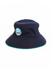 Navy & Green Reversible Bucket Hat
