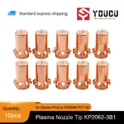 YOUCU 10pk KP2062-3B1 1.3mm Nozzle Tip For Electric-ProCut 25/55/80 PCT-80 Torch