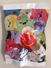 NIB McDonald's 2025 Happy Meal Squishmallows Green Bag Factory Sealed Toy Plush
