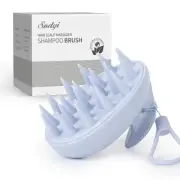Scalp Massager Shampoo Brush, Scalp Scrubber with Soft Silicone Bristles, Sca...