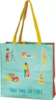Primitive by kathy Market Tote - Take Time To Chill