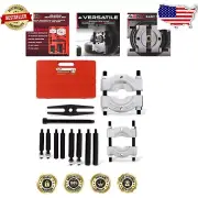 Professional Bar-Type Bearing Separator Kit - 5-Ton Gear Puller, 12 Pieces