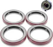Unitized Oil Seal 10-51(370150BGO) Fits for Dexter 9-10K General Duty Oil Bath Axles ID 2.875" x OD 3.880" Pack of 4