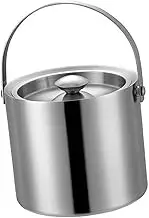 Stainless Steel Wine Storage Bucket Ice Bucket with Workmanship for Housewarmings Weddings and Home Bars Practical Wine Bottle Bucket for Easy