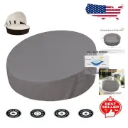 Adjustable Heavy-Duty Patio Daybed Cover - 75" Dia, Waterproof & Sunproof