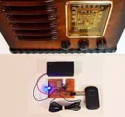 AM Transmitter - Stream to Your Vintage Tube Radio - Wireless Bluetooth Receiver