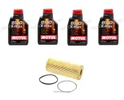 4L Motul 8100 XMAX 0W40 Wix Filter Motor Oil Change Kit For Audi Porsche API SN (for: Audi)
