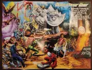 Brightest Day DC Comic Book Promo Poster 2010 29 x 22 Hawkman