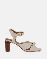 Shelly Shen Moss/Ecru Womens Heels 05